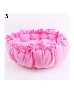 picture Bluelans Fashion Puppy Pet Retractable Pumpkin Shape Soft Bed Dogs Cats Warm Kennel 70 cm (Pink)