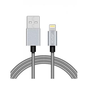 picture Aspor A158 Nylon USB to Lightning Cable 1.2m
