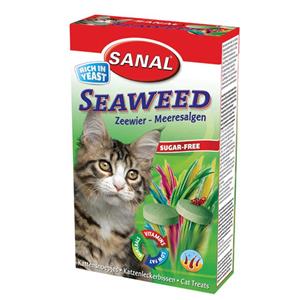 picture مکمل سانال مخصوص گربه به همراه ویتامین با طعم جلبک دریایی 50 گرمی