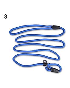 picture Bluelans Pet Dog Adjustable Nylon Training Leash Lead Strap Rope Outdoor Traction Collar M (Blue)