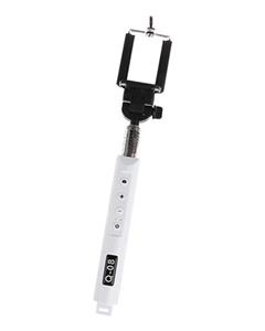 picture Bluelans Wireless Bluetooth Extendable Zoom Handheld Selfie Stick White