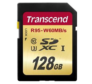 picture Transcend Ultimate UHS-I U3 Class 10 95MBps 128GB SDXC Card