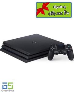 picture Sony PlayStation 4 (PS4) Pro - 1TB  With 20 Preloaded Games
