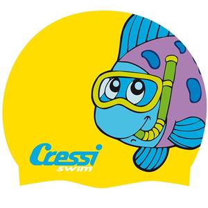 picture Cressi Junior Cap Yellow Swimming Cap