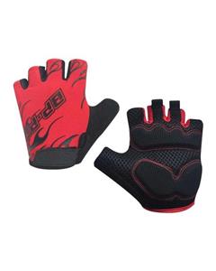 picture Bluelans Unisex Cycling  Half Finger Breathable Gloves Red -Int:L