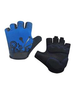 picture Bluelans Unisex Cycling  Half Finger Breathable Gloves Blue -Int:M