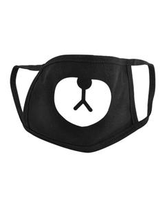 picture Bluelans Unisex Bear Cotton Mouth Face Mask Respirator for Cycling Anti-Dust Black