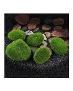 picture Bluelans 5 Pcs Artificial Green Grass Moss Foam Stone Micro Landscape Terrariums Decor