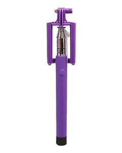 picture Bluelans Extendable Wired Remote Shutter Handheld Selfie Stick Purple