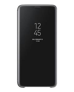 picture Samsung Clear View Standing Flip Cover For Galaxy S9 Plus Black Clear View Standing Flip Cover For Galaxy S9 Plus Black