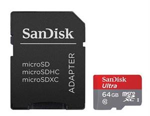 picture کارت حافظه SANDISK مدل Ultra سریSDSQUNS-064G-GN3MA