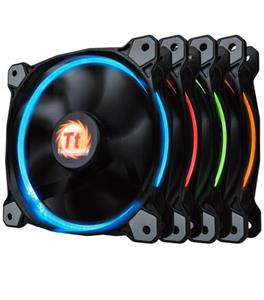 picture Thermaltake Riing 14 LED RGB 256 Colors Fan 140mm Case 3 fan pack
