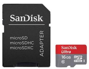 picture کارت حافظه SANDISK مدل Ultra سریSDSQUNS-016G-GN3MA