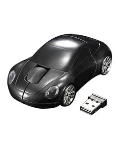 picture Bluelans Racing Car Shaped 2.4GHZ Wireless Optical Mouse/Mice USB 2.0 For PC Laptop Black