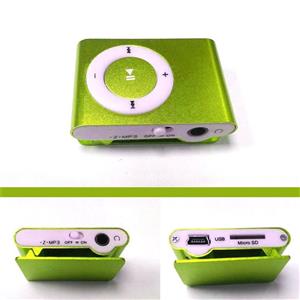 picture پخش کننده موسیقی رنگ سبز mp3player رم خور طرح اپل