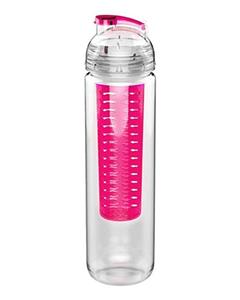 picture Bluelans 800ml Creative Fruit Juice  Outdoor Sport Water Cup  Rose Red
