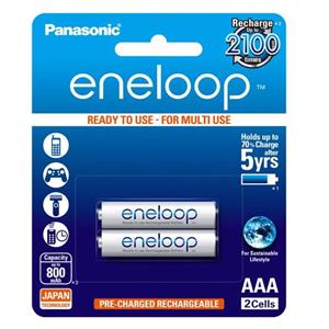 picture Panasonic eneloop AAA Battery Pack of 2