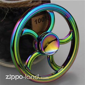 picture اسپینر دستی فلزی دایره ای مدل هفت رنگ  Circle Metal Hand Spinner Gyro