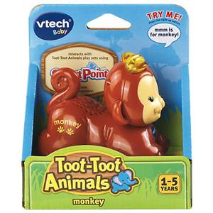 picture Vtech Toot Too Animals Monkey Educational Game