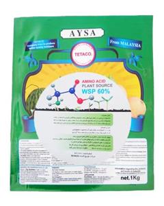 picture Tetaco کود AYSA -کود آمینو اسید 60%- بسته یک کیلو گرمی