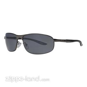 picture عینک آفتابی زیپو اورجینال کد OB27-01 فریم رنگ دودی  Original Zippo Wrap Sunglasses Smoke Metal Trim