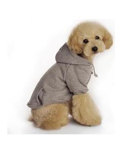 picture Bluelans Puppy Dog Cute Winter Warm Hooded Sweatshirt Hoodie Pet Apparel Dog Clothes XL (Grey)