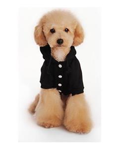 picture Bluelans Puppy Dog Cute Winter Warm Hooded Sweatshirt Hoodie Pet Apparel Dog Clothes XXL (Black)
