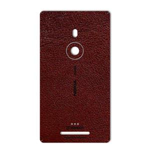 picture MAHOOT Natural Leather Sticker for Nokia Lumia 925
