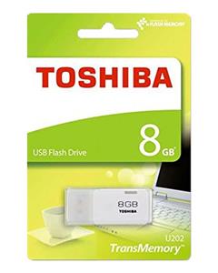 picture Toshiba 8GB U202- USB 2.0 hayabusa toshiba