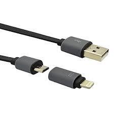 picture CABLE USB TO MICRO & 8 PIN CABLE
