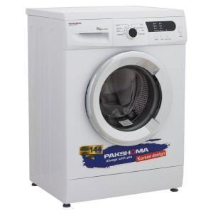 picture ماشین لباسشویی درب از جلو پاکشوما سفید. مدل WFU-6802 