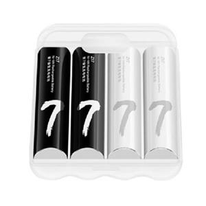 picture باتری نیم قلمی قابل شارژ شیائومی مدل ZMI ZI7 بسته 4 عددی