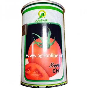 picture بذر گوجه فرنگی سی اچ عنبری-قوطی 500 گرمی