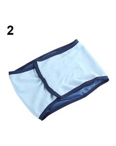 picture Bluelans Puppy Dog Diaper Male Small Large Breeds Reusable Washable Pants Pet Product M (Blue)