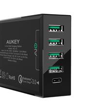 picture  Aukey PA-Y5 Amp Type-C 5-Port Desktop Charging Station with Quick Charge 3.0