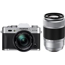 picture Fujifilm X-T10 Mirrorless Digital Camera with 16-50mm and 50-230mm Lenses Kit