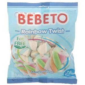 picture Bebeto Rainbow Twist Marshmallow 135gr
