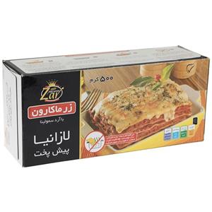 picture Zar Macaron Lasagna Pre Cooked 500g