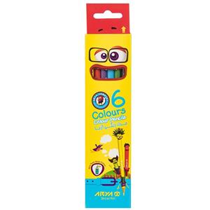 Arya 3011 6 Color Pencil 