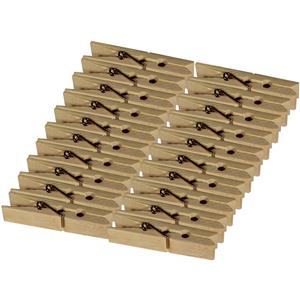Bamboo Clothespin 1863-76 Pack Of 20 