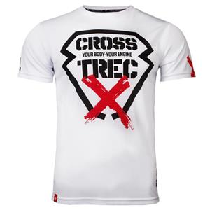 تی‌شرت ورزشی مردانه ترِک ویر مدل Cooltrec 011 Cross White 