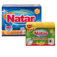 Natar 2 pieces Detergents For Dishwashers Bundle Code 10 