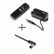 picture HAMA 5202 Base Wireless Remote Release With 5206 Hama Connection Adapter Cable for Nikon MC30