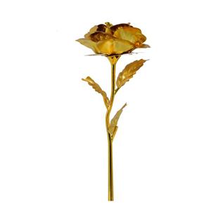 شاخه گل رز طلایی مدل Golden Rose 05 