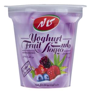Kalleh Fruit Youghart WIth Aloe Vera and Forest Fruits Flavor 125 gr 