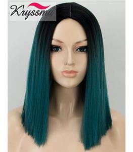 picture کلاه گیس زنانه کریزما صاف متوسط Kryssma Synthetic Wig for Women