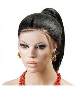 picture کلاه گیس زنانه آمیزی Ameesi Synthetic Straight Black Wig