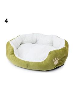 picture Bluelans Winter Warm Dog Cat Puppy s Fashion Comfortable Soft Pad Bed Pet Cushion Mat (Green)