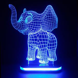 picture چراغ خواب کودک طرح فیل کد 1080