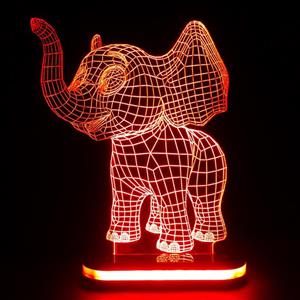 picture چراغ خواب طرح فیل کد 1081